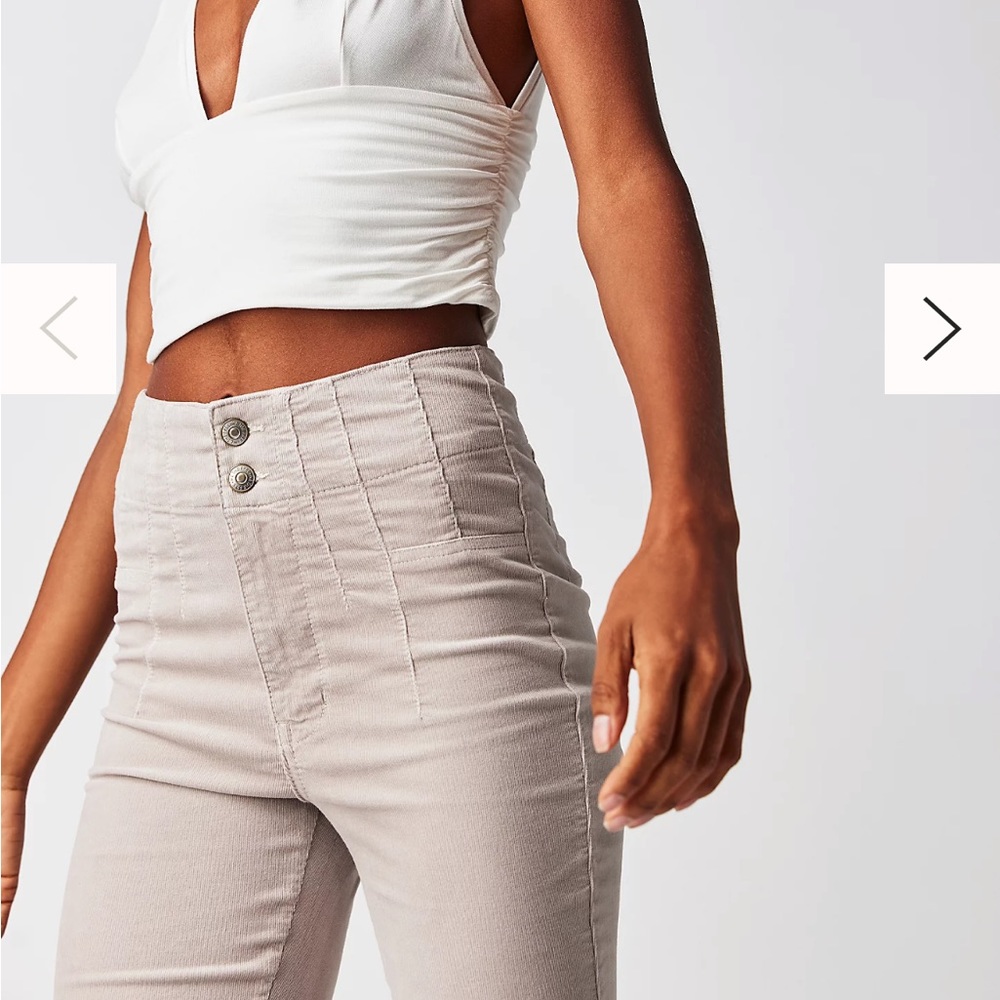 We The Free Jayde Cord Flare Jeans 27